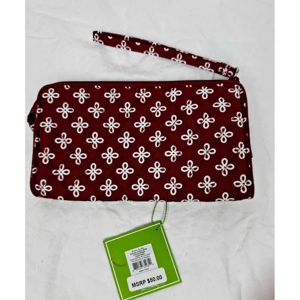 Vera Bradley Alabama Crimson Tide Wallet Collegiate Collection Mini Concerto - Picture 4 of 6